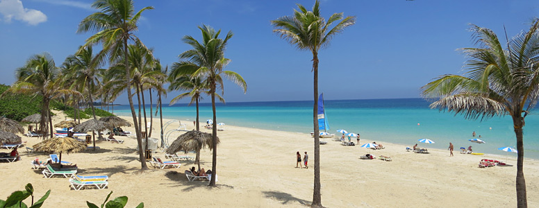 Beach in havana