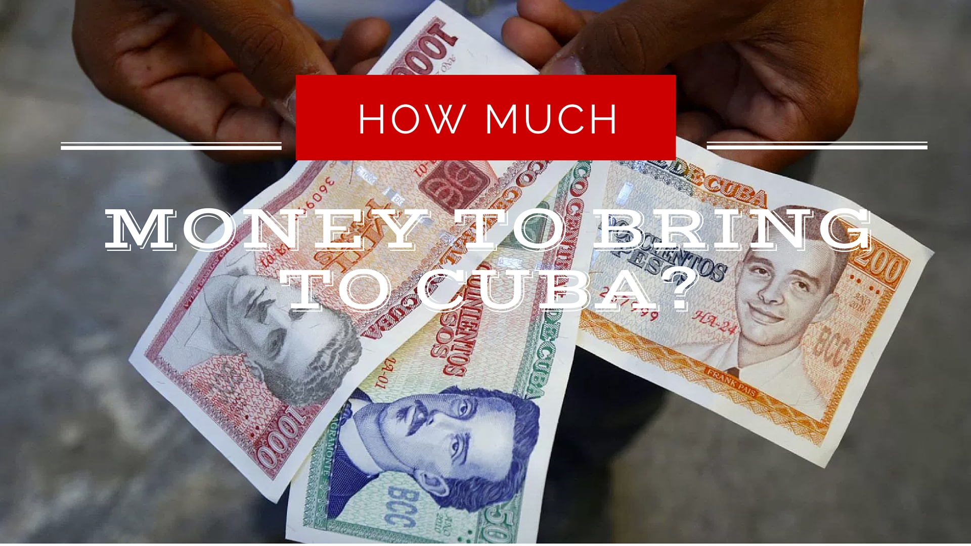 how much money to bring to cuba