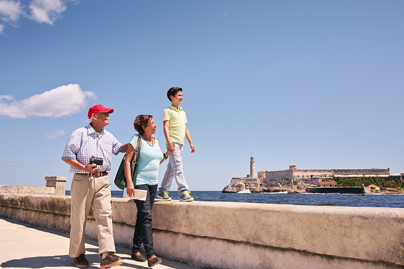 walking in havana